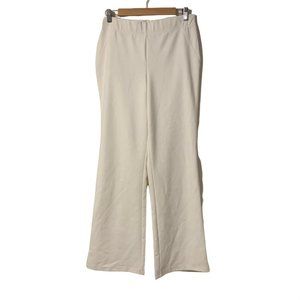 WOMEN WITH CONTROL White Long Stretchy Comfortable Waist-Band Pants Sz S